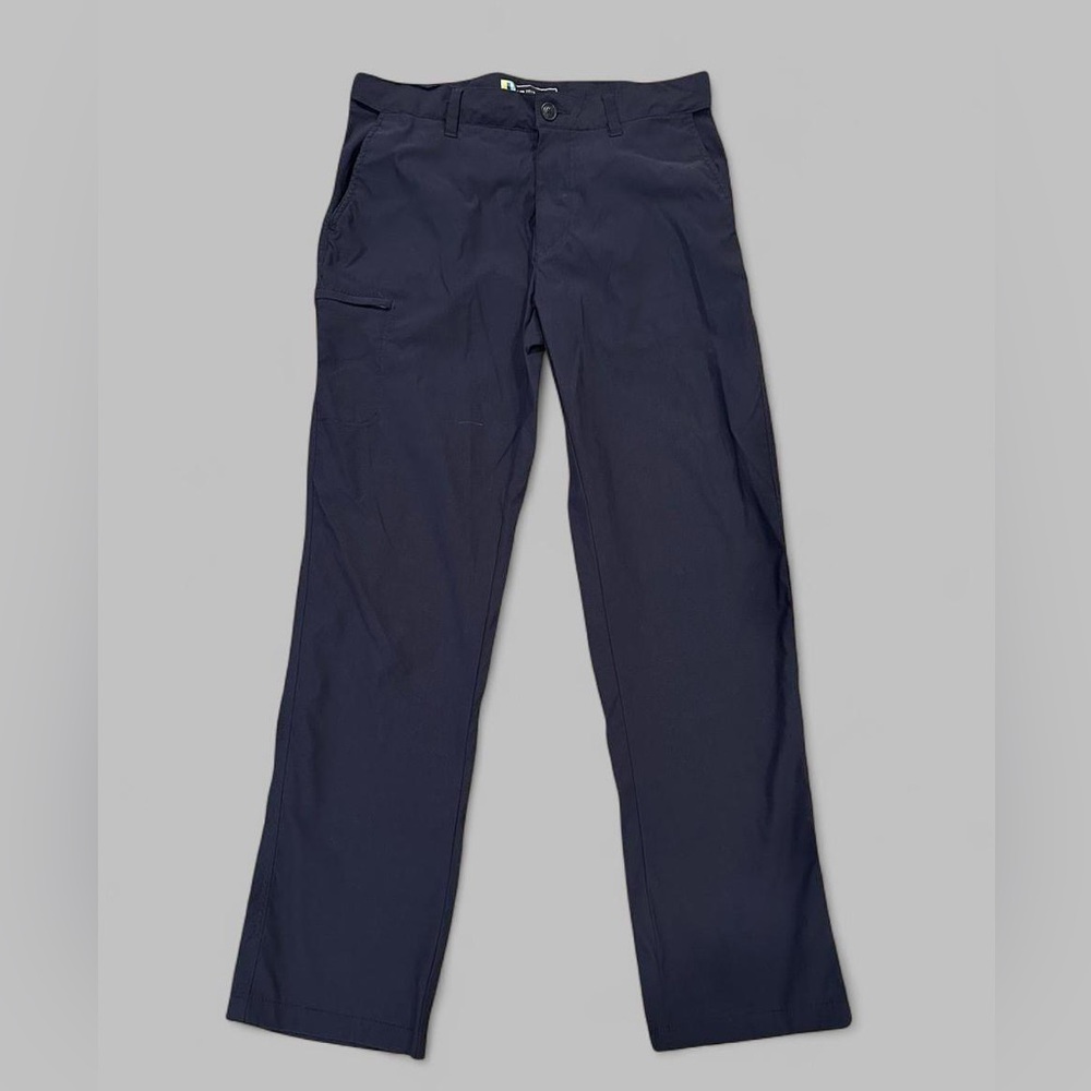 Union Bay Navy Men's Comfort Travel Tech Pants 34"